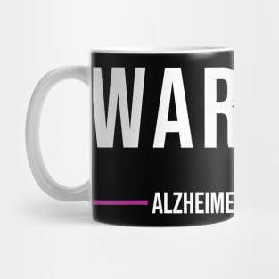 Warrior Recovery Purple Ribbon ALZHEIMER AWARENESS Gift Mug